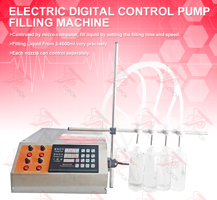 TSFM-1504 Electric Digital Control Pump Filling Machine