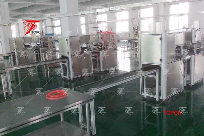 Automatic Soap Wrapping Machine in Customer Factory