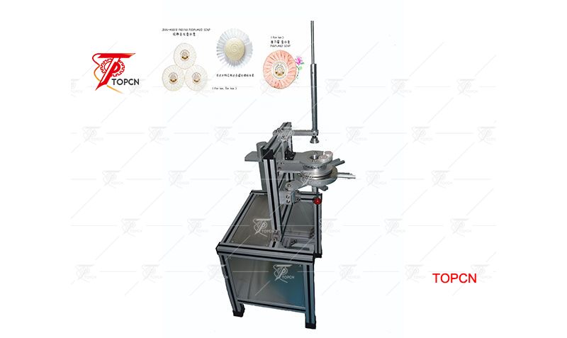 Manual Soap Pleat Wrapping Machine
