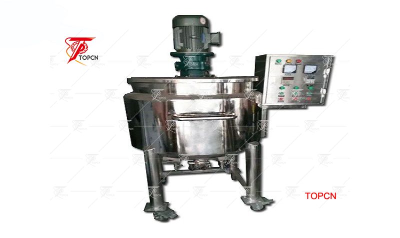 200L 100L Small Capacity Stainless Steel Liquid Soap Mixing Tank with Agitator 