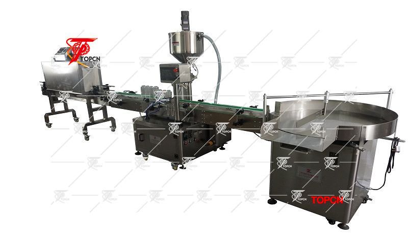 Canada customer purchased Automatic cosmetic cream hot wax grease filling machine with mixing 