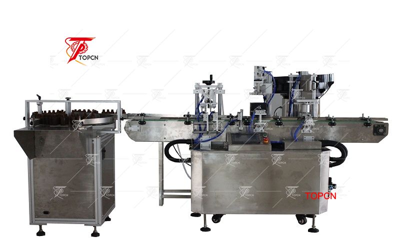 Automatic 5-30ml dropper bottle filing capping machine manufacturer 