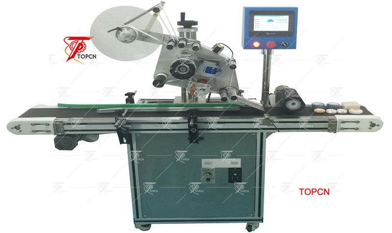 Automatic soap labeling machine hand soap sticker packaging machine