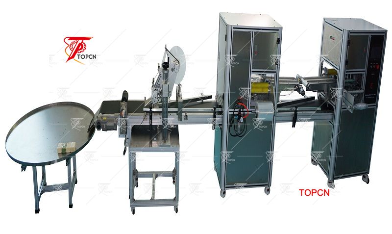 Automatic soap labeling machine hand soap sticker packaging machine