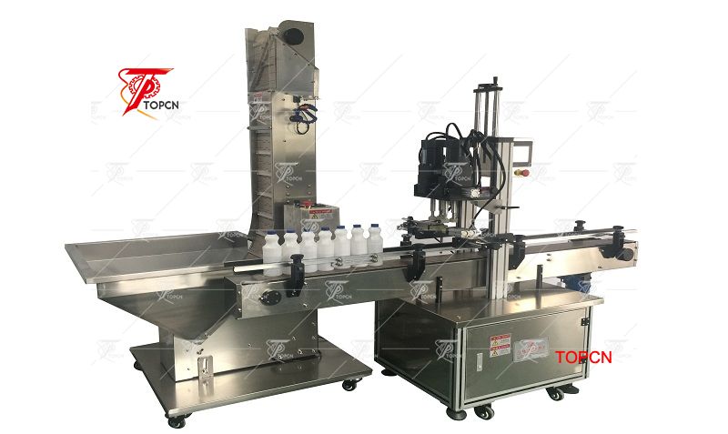 Automatic Linear Lug Capping Machine 