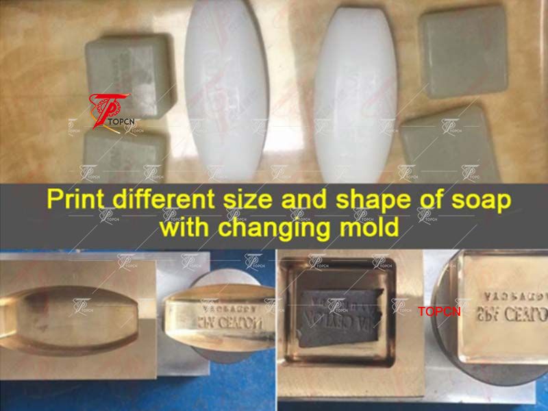 Handmade production equipment bar bath soap making soap press stamping machine