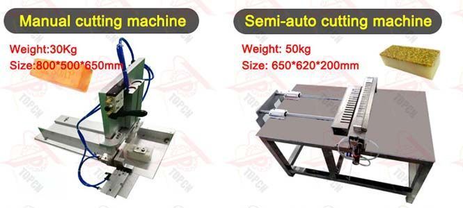 pipe cooling soap pushing and cutting machine round pipe moulding soap cutter machine