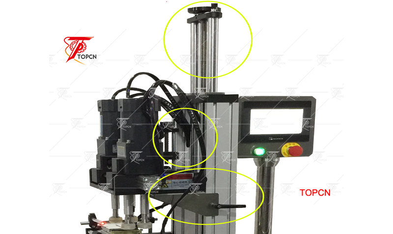 Automatic Linear Lug Capping Machine
