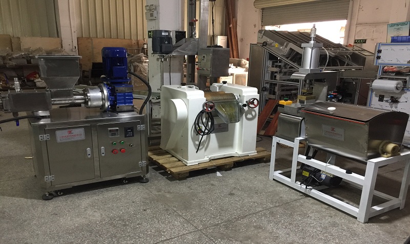 300kg Inida mini small detergent bar soap plodder machine