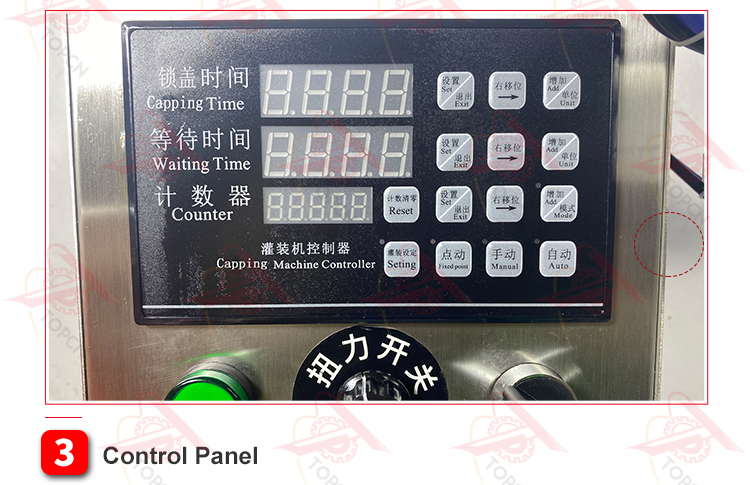 Pneumatic desktop bottle shampoo cosmetic capping machine