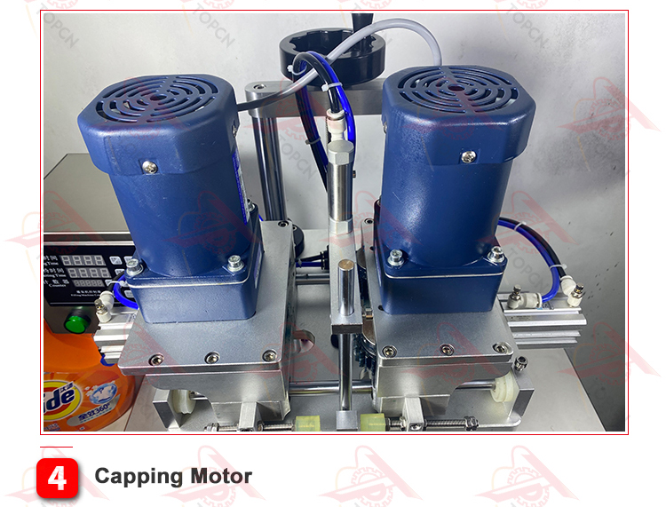 Pneumatic desktop bottle shampoo cosmetic capping machine