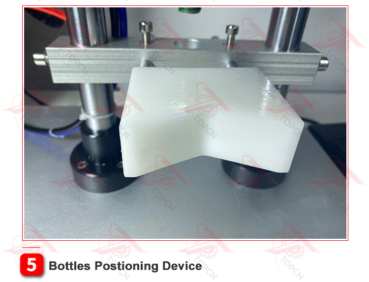 Pneumatic desktop bottle shampoo cosmetic capping machine