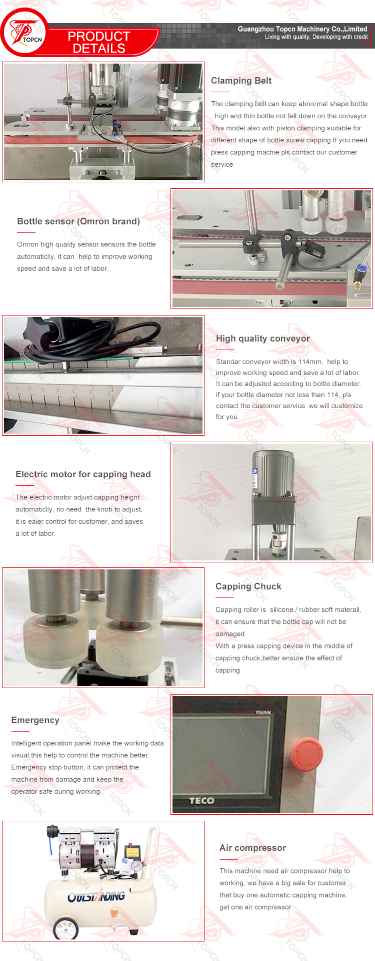 Automatic Screw Bottle Capping Machine
