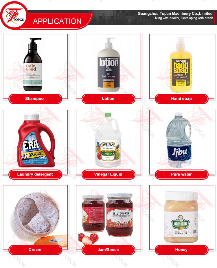 TAFM-4PM Automatic 1/2/4/6/8 Nozzles Paste Filler Honey Shampoo Cream Paste Filling Machine