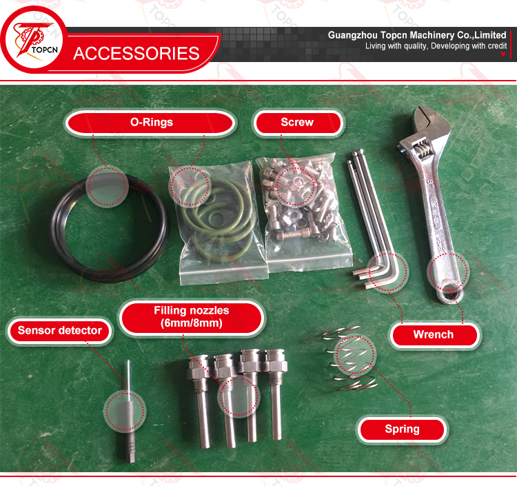 TAFM-4PM Automatic 1/2/4/6/8 Nozzles Paste Filler Honey Shampoo Cream Paste Filling Machine