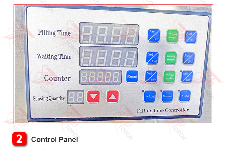 Automatic 4 Heads Diving Head Magnetic Pump Liquid Machine