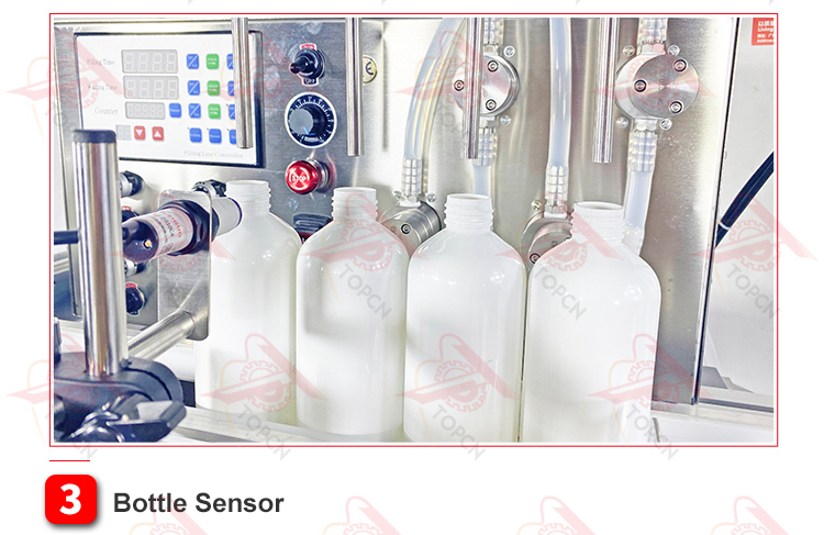 Automatic 4 Heads Diving Head Magnetic Pump Liquid Machine