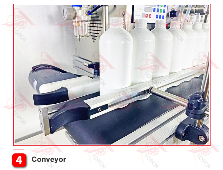 Automatic 4 Heads Diving Head Magnetic Pump Liquid Machine