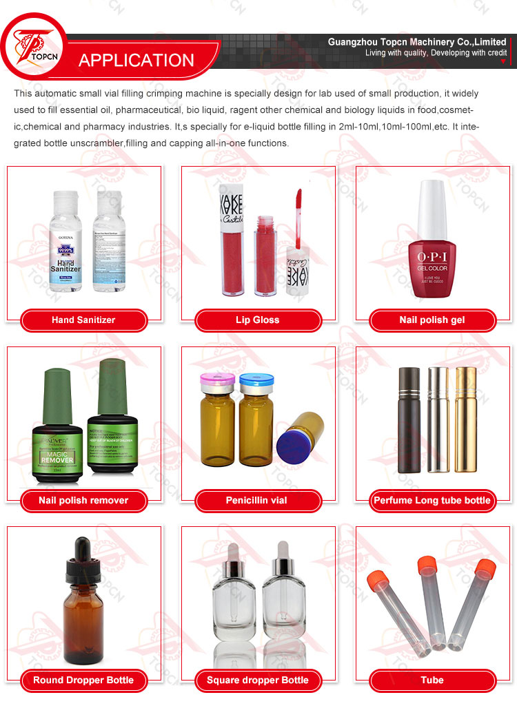 Pharmaceutical Oral Vial Injection Liquid Cosmetics Packing Machine Ceramic Pump Feeding Bottle Filling And Capping Machine