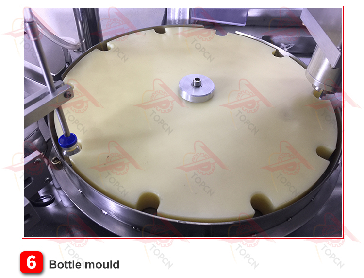 Desktop Cosmetic Essential Oil Eye Drops Liquid Filler Rotary Automatic 2 In 1 Small Glass Bottle Vial Filling Capping Machine