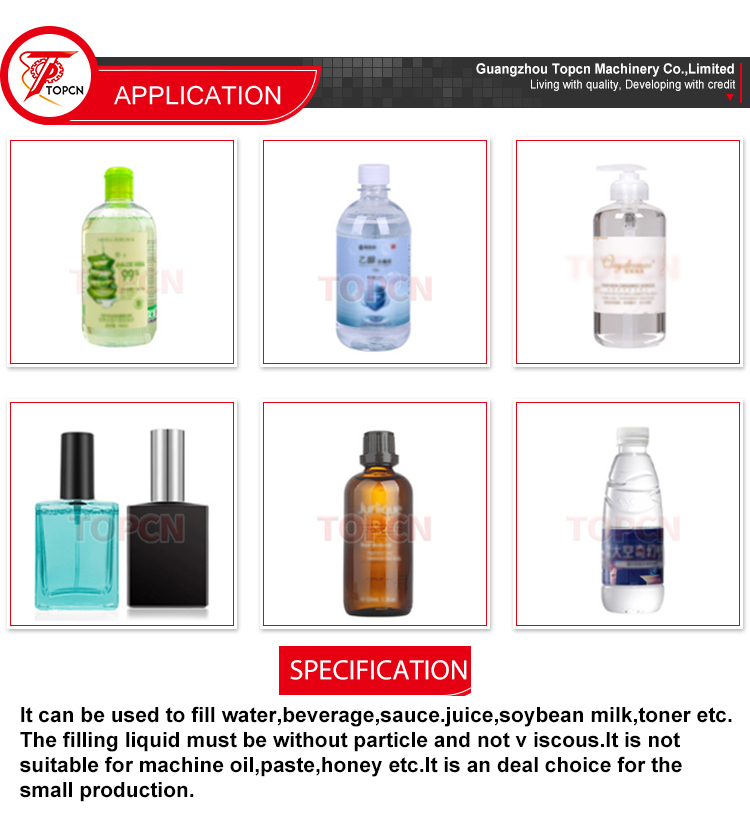 Small Scale Magnetic Pump Single Head Small Water Filling Machine Perfume Filling Machines Liquid Filler