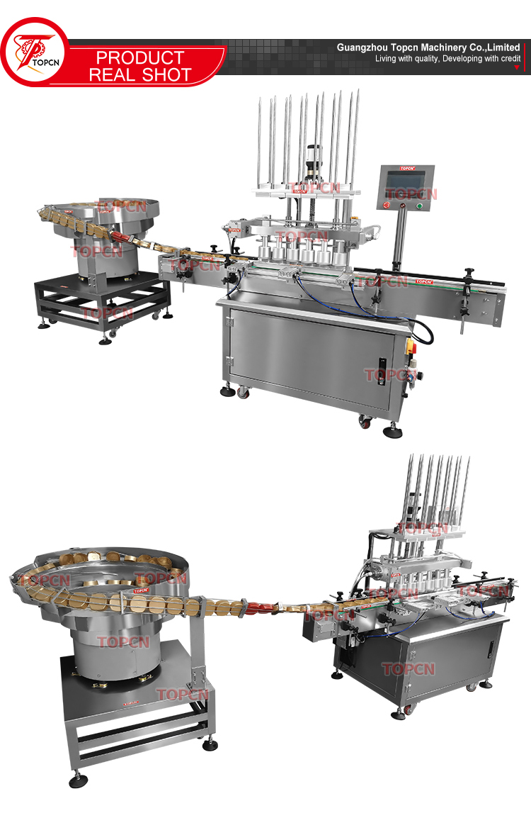 Customization Packing Machine Automatic Plastic Bottle Induction Cap Lid Lining Aluminium Foil Wad Pad Inserting Feeding Machine