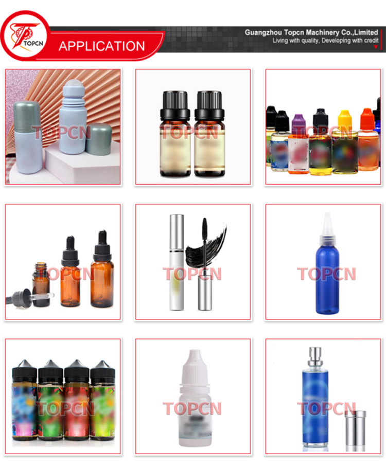 Monoblock Automatic 10ml 30ml 50ml Cologne Spray Liquid Fragrance Filler Bottle Perfume Filling Machine