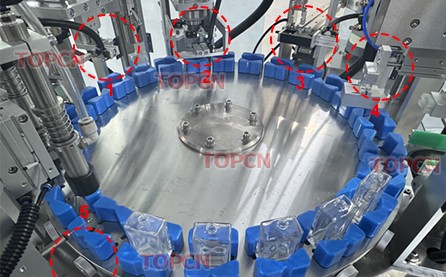 Monoblock Automatic 10ml 30ml 50ml Cologne Spray Liquid Fragrance Filler Bottle Perfume Filling Machine