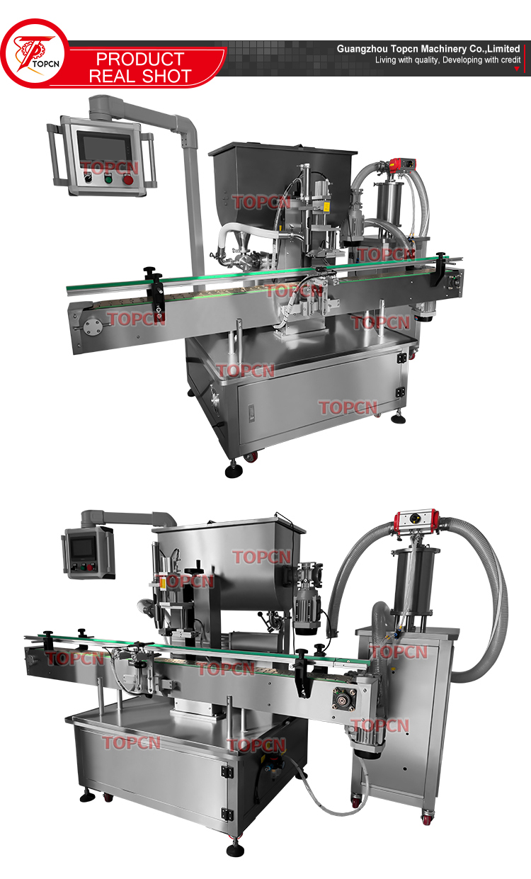 Automatic Food Grade Piston Pump Chili Sacue Honey Fruit Jam Peanut Butter Mayonnaise Mustard Sauce Paste Filling Machine