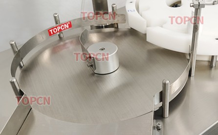 Full Automatic Desktop Peristaltic Pump Small Volume Liquid Glass Vial Filling Stopper Crimping  Capping Machine