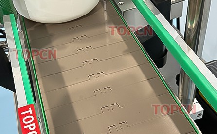 TOPCN New Design Automatic Sauce Round Buckets Bottle Sticker Labeling Machine