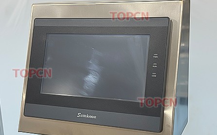 TOPCN New Design Automatic Sauce Round Buckets Bottle Sticker Labeling Machine