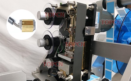 TOPCN New Design Automatic Sauce Round Buckets Bottle Sticker Labeling Machine