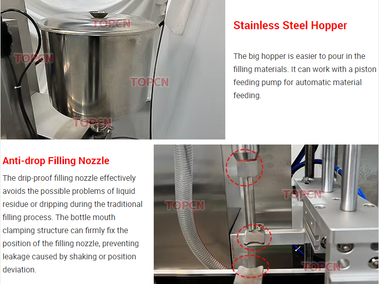 Automatic Rotor Lobe Pump Filler High Viscosity Lotion Face Cream Bottle Paste Filling Machine