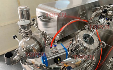 300L Lifting Type Vacuum Homogenizer Emulsifier Mixing Tank High Shear Mixer Homogenizer Cosmetic Cream Hand Soap