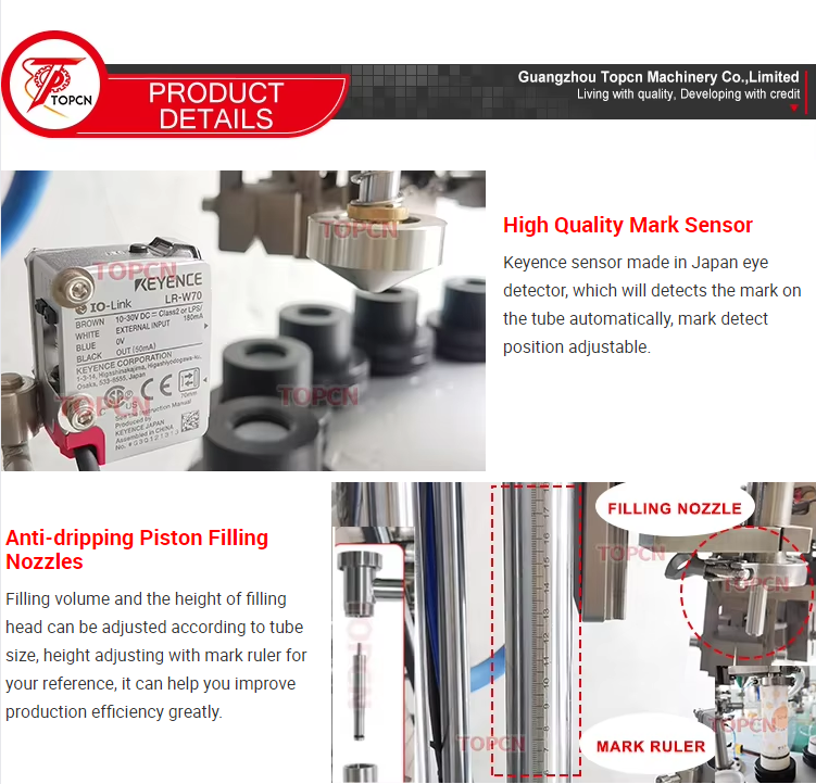 Automatic Toothpaste Cleanser  Plastic Hose  Plastic TubeFilling and Sealing Machine Tube Unscrambler