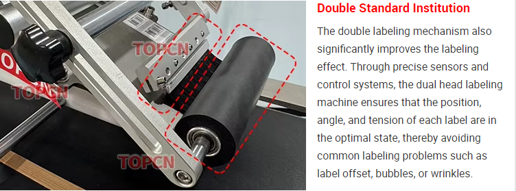 Automatic Two Flat Surface Card Box Plastic Pouch Bag Tube Labeler Sticker Labeling Machine With Paging Machine