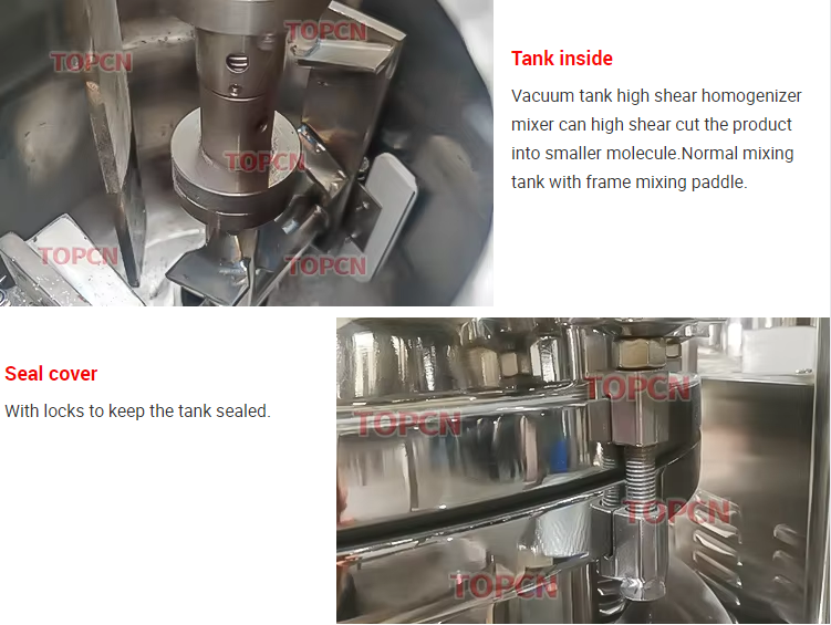 Blending Machine 300L 500L Double Jacketed Sauce Jam Ketchup Industrial Mixing Tank with Lobe Pump
