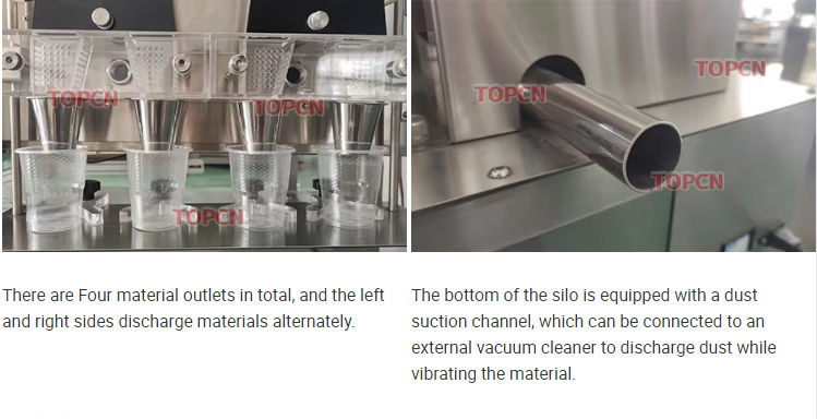 Desktop Semi Automatic Gummy Candy Vitamin Counter Counting Machine