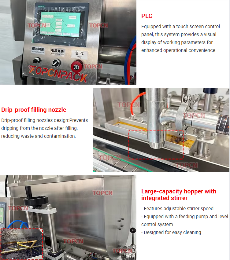 Automatic Chocolate BBQ Tomato Paste Chilli Sauce Ghee Jar Sauce Cooking Filling and Labeing Line Machine