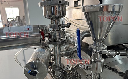 Cosmetic Production Line 100L Vacuum Homogenizer Mixer Machine Cream Making Machine Lotion Production Equipment