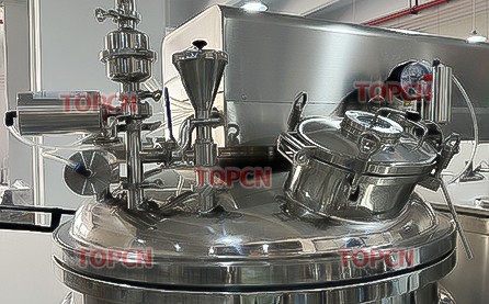 Cosmetic Production Line 100L Vacuum Homogenizer Mixer Machine Cream Making Machine Lotion Production Equipment