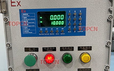 25kg Paint Coating EX Proof Weighing Filling Machine Oil Barrel Filling Machine 25kg Paint Coating EX Proof Weighing Filling Machine Oil Barrel Filling Machine