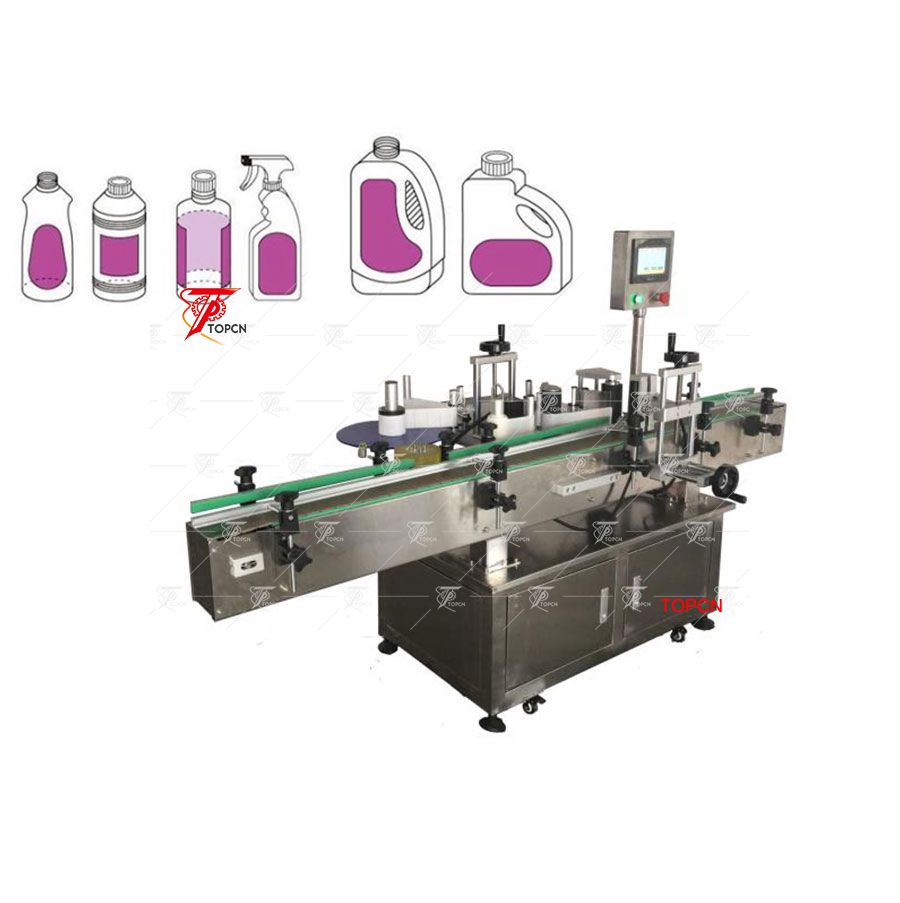 Automatic Round Bottle Labeling Machine