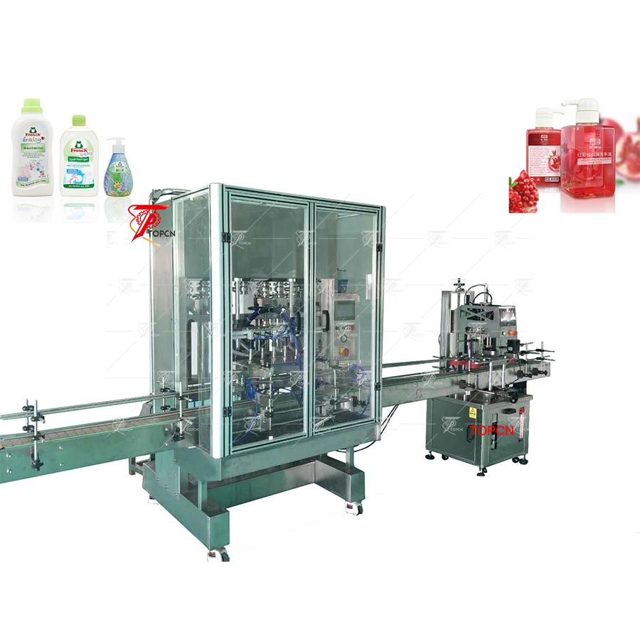 Autoomaitc Shampoo Filling and Capping