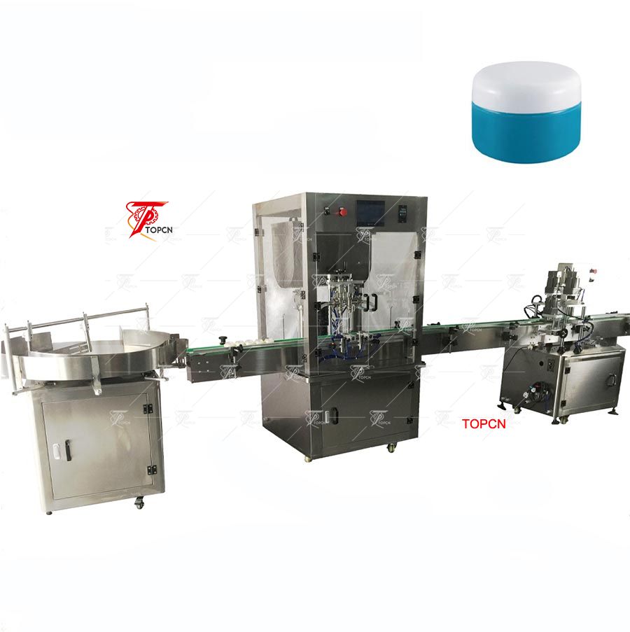 Bottle unscrambler filling with capping