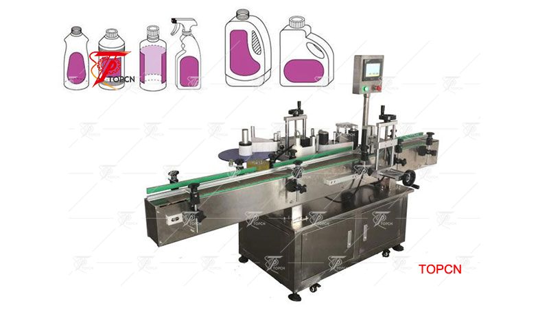 Automatic Round Bottle Labeling Machine