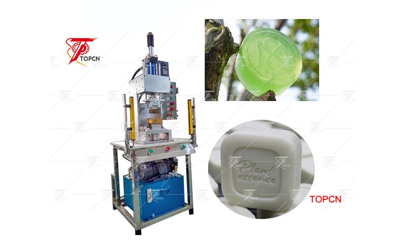 Handmade production equipment bar bath soap making soap press stamping machine 
