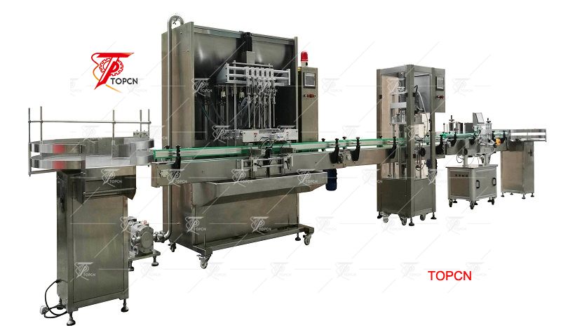 Automatic Lotion Hair Conditioner Detergent Shampoo Filling Machine 