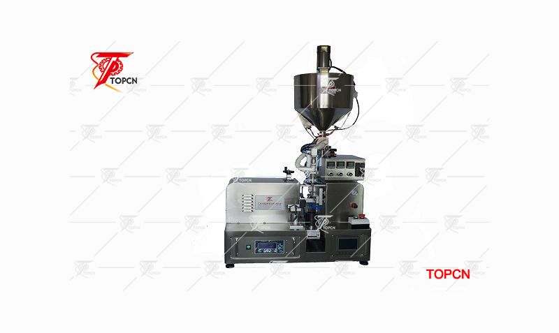 USA customer purchased semi automatic ultrasonic tube filler and sealer